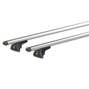 Barres De Toit Noires Pour Hyundai I10 5P Sans Rails - 130cm - Portage 50kg