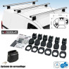 3 barres Aluminium Opel Combo Life A partir de 2018 Chassis : L2