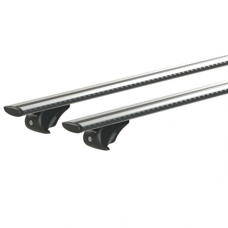 Barres aluminium pour Chevrolet Trax Tous Types 2013 à 2015.Fixation sur barres longitudinales