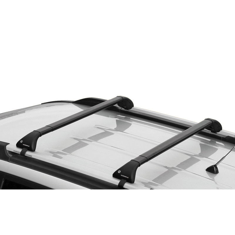Barres acier pour Citroen C3 Aircross  Tous Types A partir de 2021. Fixation sur barres longitudinales