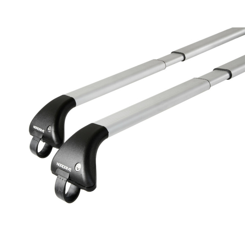 Barres aluminium pour Citroen C3 Aircross  Tous Types A partir de 2021. Fixation sur barres longitudinales
