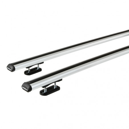 Barres aluminium pour Citroen C3 Picasso Tous Types 2012 à 2016.Fixation sur barres longitudinales