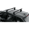 Barres aluminium pour Mercedes Classe C 4 portes 2007 à 2014.Fixation sur point ancrage d'origine