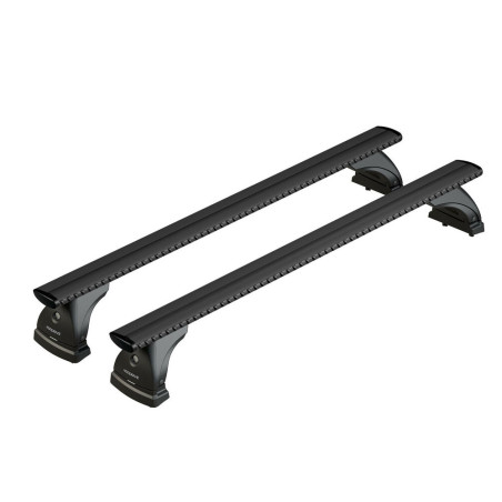 Barres aluminium pour Mercedes Classe C 4 portes 2007 à 2014.Fixation sur point ancrage d'origine
