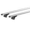 Barres aluminium pour Mercedes GLC Tous Types A partir de 2022. Fixation sur Rails