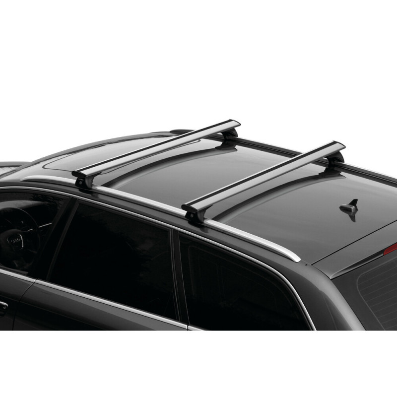 Barres aluminium pour Mercedes GLC Tous Types A partir de 2022. Fixation sur Rails