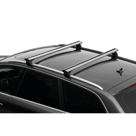 Barres aluminium pour Mercedes GLC Tous Types A partir de 2022. Fixation sur Rails