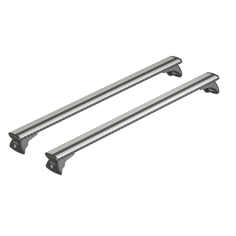 Barres aluminium pour Mercedes GLC Tous Types A partir de 2022. Fixation sur Rails