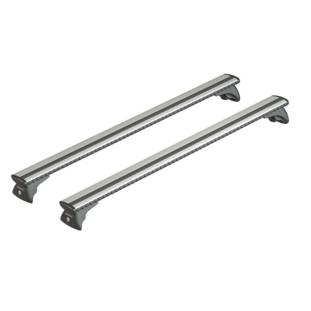 Barres aluminium pour Mercedes GLC Tous Types A partir de 2022. Fixation sur Rails