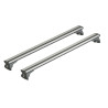 Barres aluminium pour Mercedes GLC Tous Types A partir de 2022. Fixation sur Rails