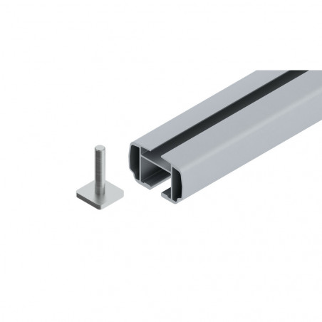 Barres aluminium pour Mini Paceman R61 2013 à 2017.Fixation sur Rails