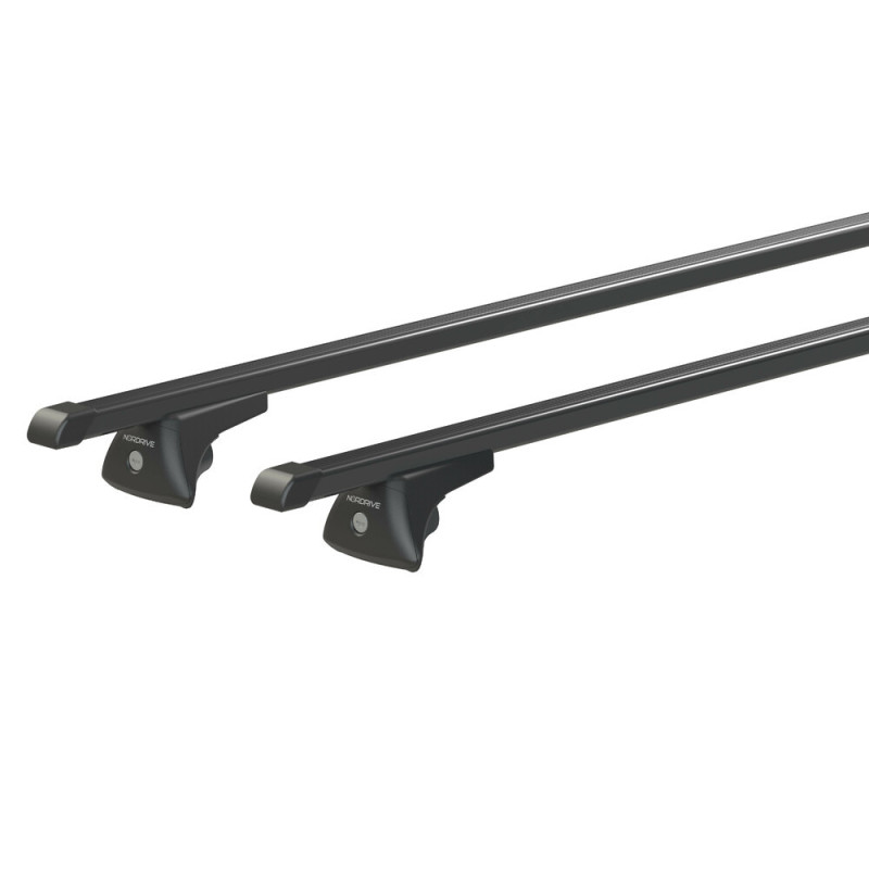 Barres acier pour Opel Insignia Country Tourer 2013 à 2017. Fixation sur Rails