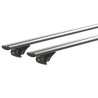 Barres aluminium pour Ssangyong Korando Tous Types 2011 à 2019.Fixation sur barres longitudinales