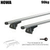 Coffre de toit Marlin 400 Litres GRIS - barres de toit - sacs de coffre Mitsubishi Eclipse Cross Tous Types - A partir de 2018