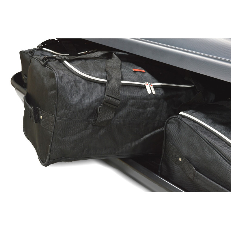 Coffre de toit Marlin 530 L Noir - barres de toit - sacs de coffre Alfa Romeo Stelvio Sans toit panoramique A partir de 2017
