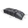 Coffre de toit Marlin 530 L Noir - barres de toit - sacs de coffre Alfa Romeo Stelvio Avec toit panoramique A partir de 2017