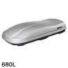 Coffre de toit Marlin 680 Litres GRIS - barres de toit - sacs de coffre Seat Arona Tous Types A partir de 2017
