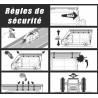 3 barres Acier OM Grinta 1978 à 1990 - Chassis : H3