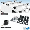 2 barres Aluminium Volkswagen Transporter T6.1 A partir de 2020 - Chassis : Court
