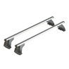 Coffre de toit Marlin 400 Litres noir et barres de toit Toyota Yaris 5 portes 2006 à 2011