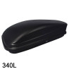 Coffre de toit TUKTUK 340 Litres et barres de toit Fiat Idea Tous Types 2004 à 2012