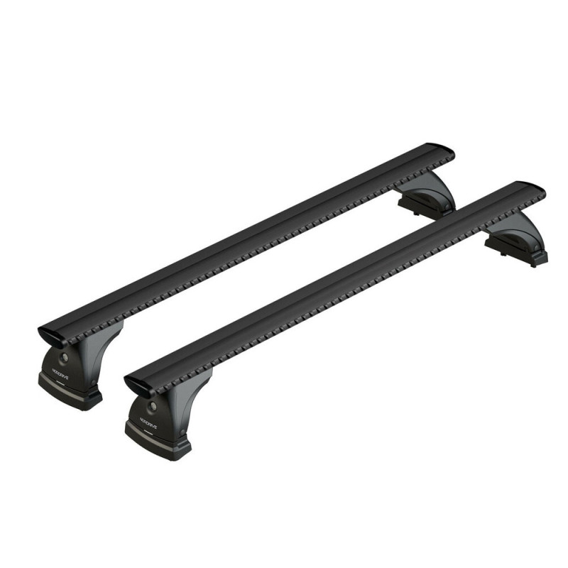 Barres aluminium pour Citroen C4 5 portes 2010 à 2018.Fixation sur point ancrage d'origine