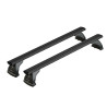 Barres aluminium pour Citroen C4 5 portes 2010 à 2018.Fixation sur point ancrage d'origine