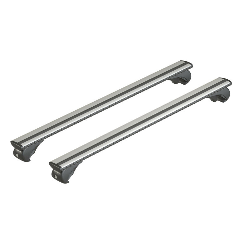 Barres De Toit Easy Line Basic Plus 135 Cm - Compatibles Seat Alhambra II 2010-2020, Verrouillables 90 Kg