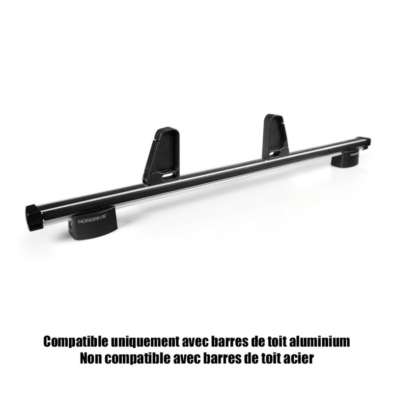 Arretoirs 13 cm pour barres de toit ALUMINIUM