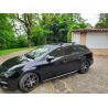 Barres aluminium noir pour Seat Leon ST 2017 à 2020. Fixation sur Rails